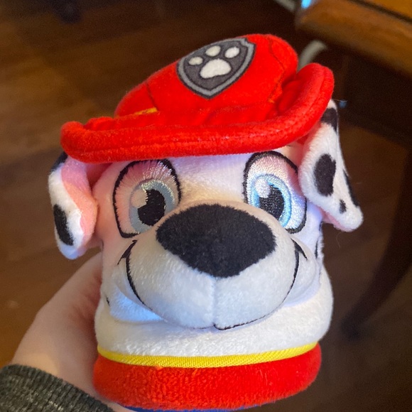 Paw Patrol Size 5-6 Toddler Marshal Character Slippers - Picture 2 of 3